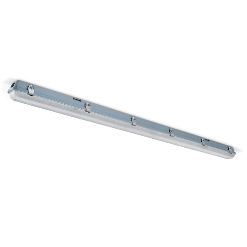JCC JC71555EM/WOP ToughLED Weatherproof 5ft Single IP65 4000K 27W 3200Lm White Opal Diffuser EM
