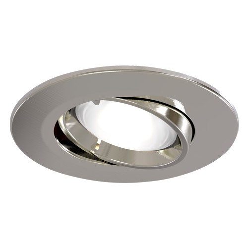 Ansell AEFRG/SC 50W Edge GU10 Fire Rated Gimbal Satin Chrome