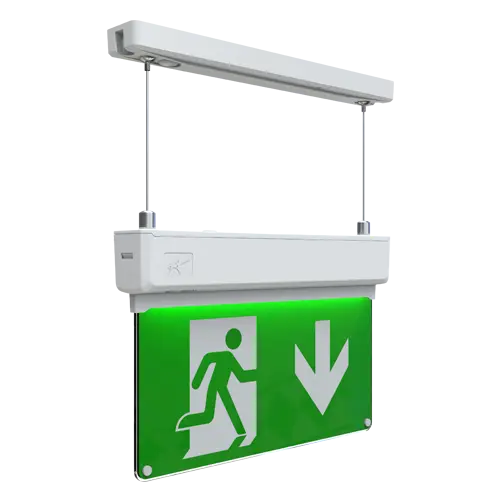 Ansell AKESLED/3M Kestrel Suspended Exit Sign Maintained/Non-Maintained