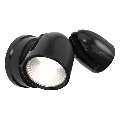 Ansell AZEKER/BL 25W Zeker CCT Security Light Black