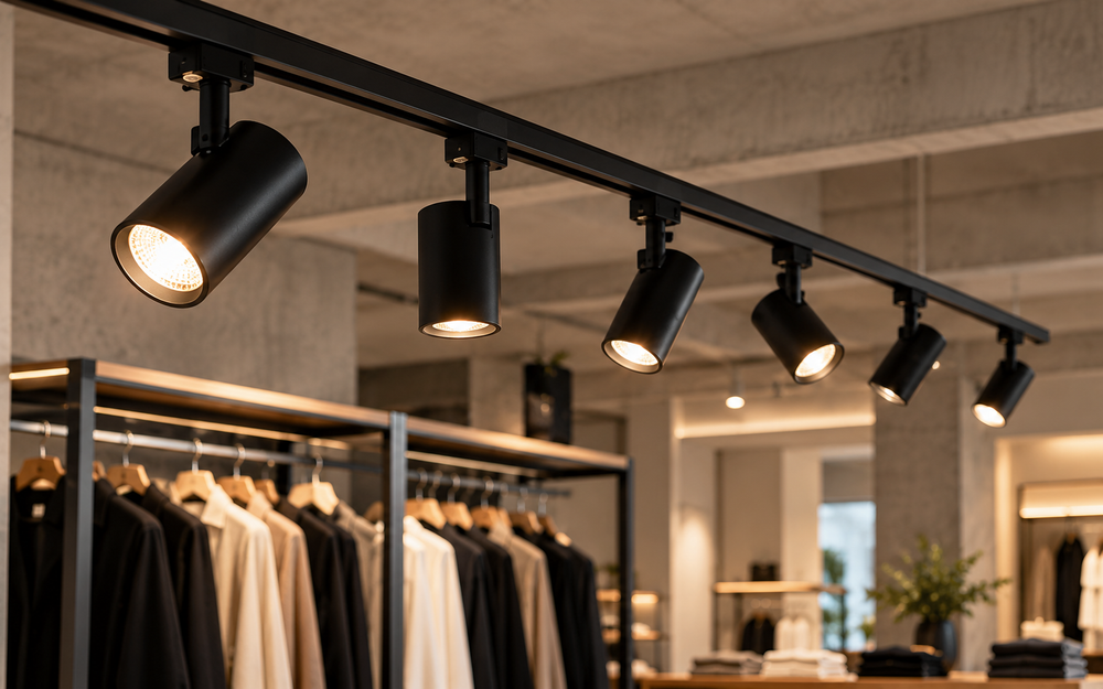 Three Circuit Track Lighting