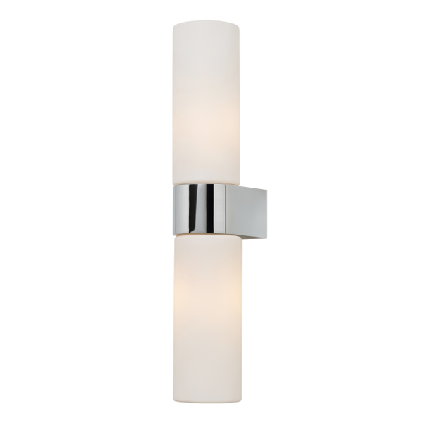 Forum Lighting SPA-44384-CHR Cuco 6w LED Wall Light IP44 Chr/Opal