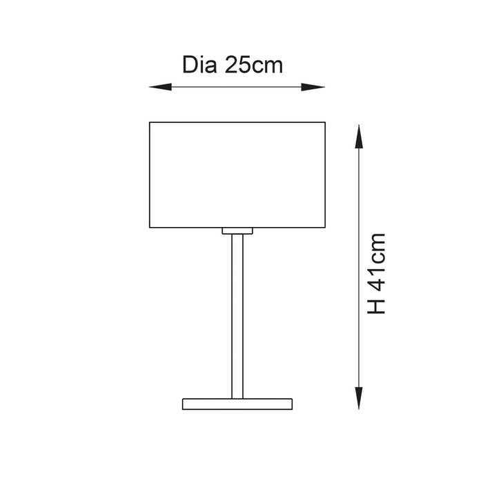 Endon Lighting 101693 Longshore Table Lamp