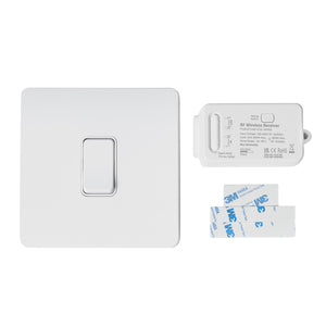 Forum Lighting CUL-44552 Single Kinetic Switch with Receiver Kit – White