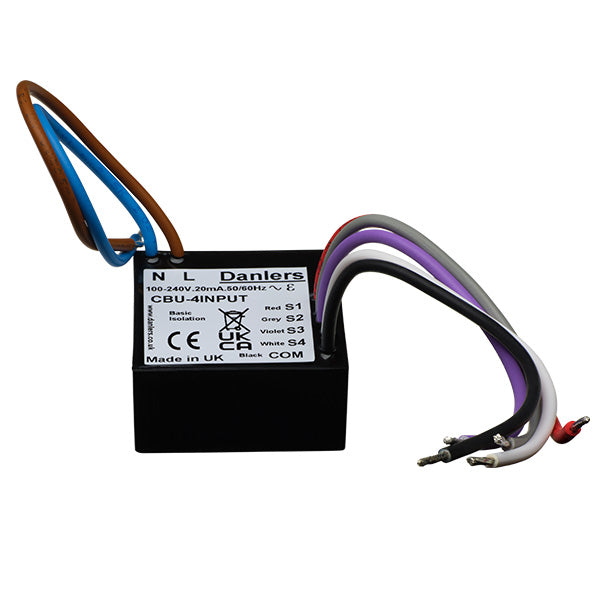 DANLERS CBU-4INPUT Casambi Four Input Wireless Lighting Control Unit