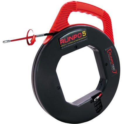 Runpotec RUN10014 RUNPO 5 Triple Twisted Cable Pulling System, 30m ...