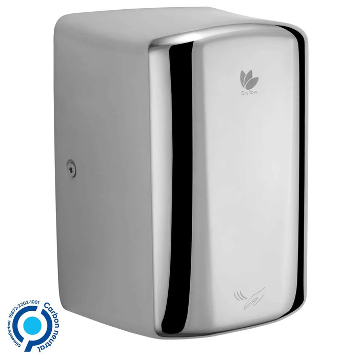 Dryflow TFJ02 Turboforce® Junior PLUS Hand Dryer Polished Chrome