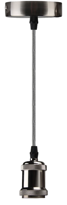 Kosnic CAL-NIC/E27 Calla, Pendent fitting, Nickel, E27