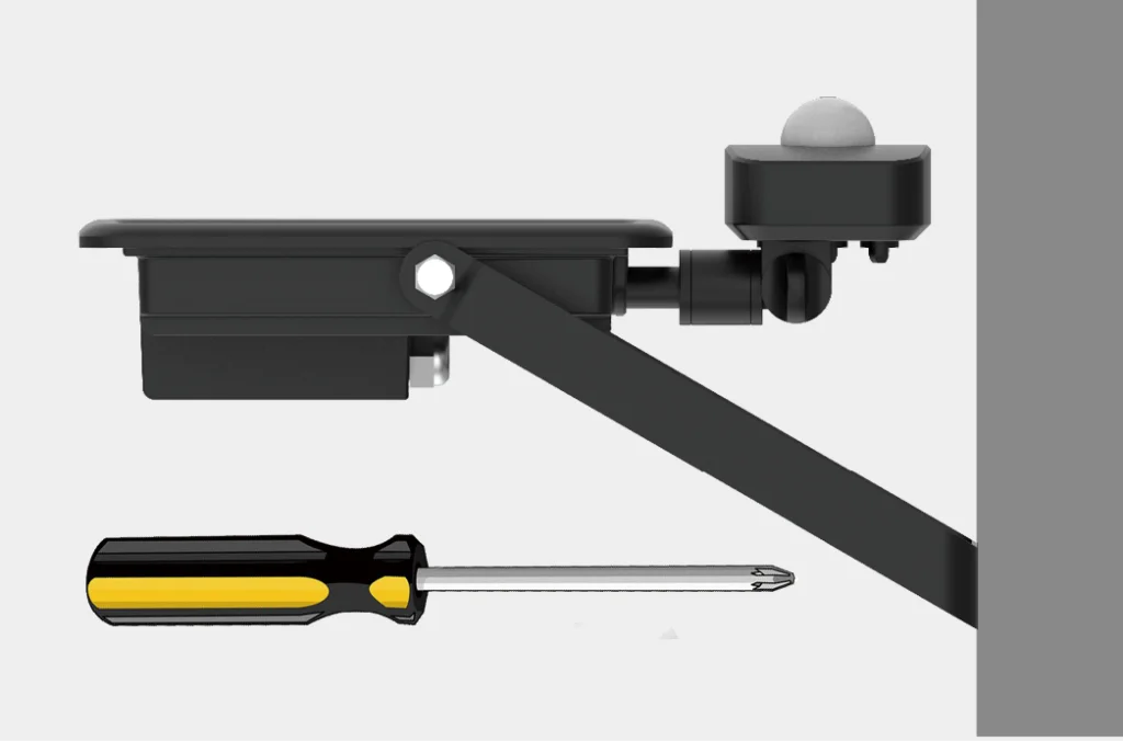 Kosnic RHI20-W30/S  /Rhine LED Flood Light 20W 3000K Black, PIR ON/OFF