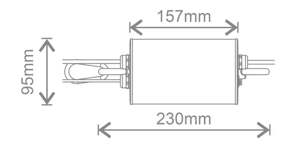 Kosnic EMHB10 10W Standard Universal Emergency Module for LED High Bay ...