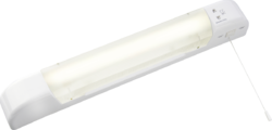 Knightsbridge SLIGHT2 230V 6W LED Shaver Light with Dual Voltage Socket