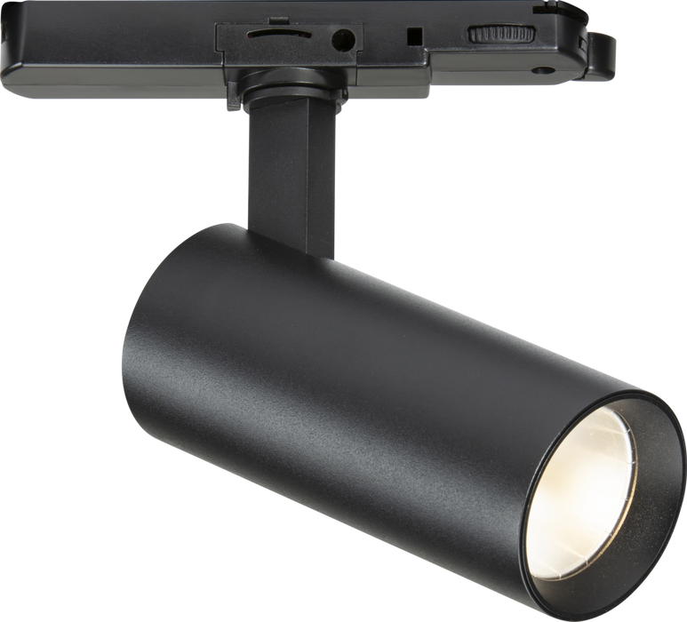 Knightsbridge AT14BK Atlas 230V 3-Circuit Track IP20 14W LED Spotlight 3000K - Matt Black