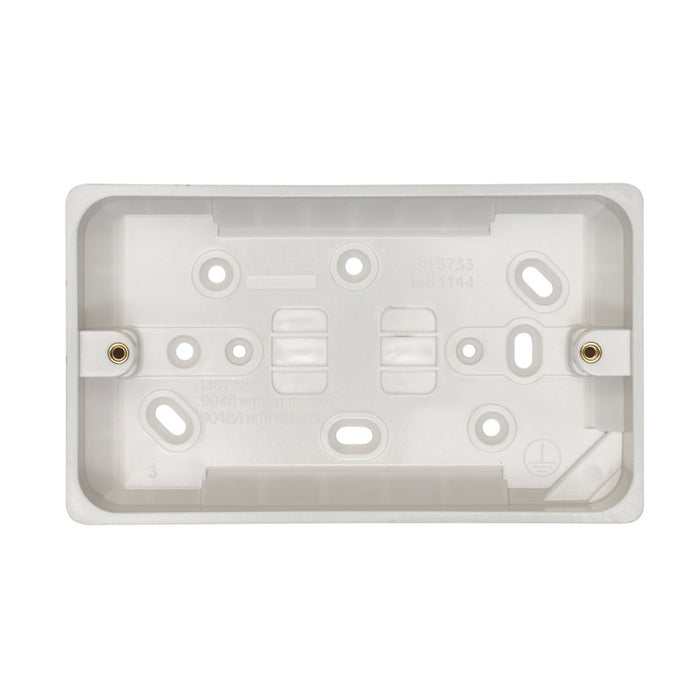 Crabtree 9048 2 Gang 29mm Surface Installation Box