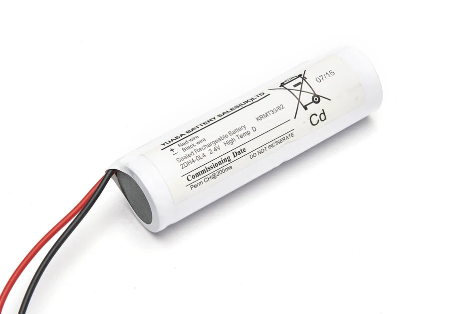 Yuasa 2DH4-0L4 2.4V 4Ah NiCd Emergency Lighting Battery UK