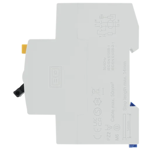 BG CUR4030A 40A 30mA Type A Bidirectional Double Pole RCD – 2 Module