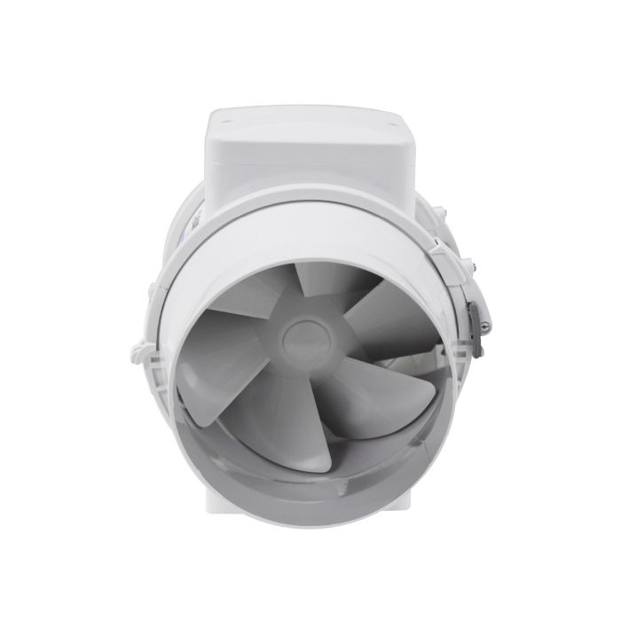 Blauberg TURBO-E-125 Turbo-E InLine Bathroom Kitchen Extractor Fan Mixed Flow Loft Mounted Ventilator 125mm