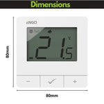 Engo E20I-W-UK Wireless Smart Thermostat - White