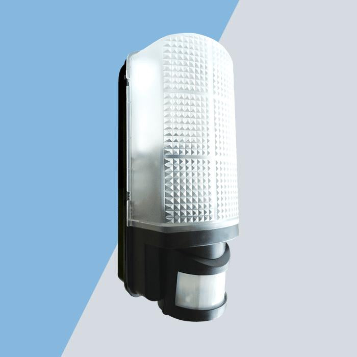 Eterna PIR80BK 60W Max. Bulkhead with 120° PIR