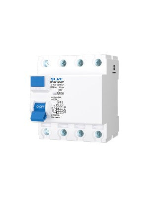 Type Rda Line Switch Live RDA4100-030 A Type 4 Pole 100A 30mA High Immunity RCD ...