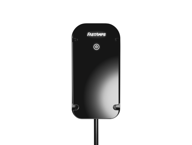 Fastamps A7-4-TBL ALPHA7 GEN4 EV CHARGER 7.4KW TETHERED 5M BLACK