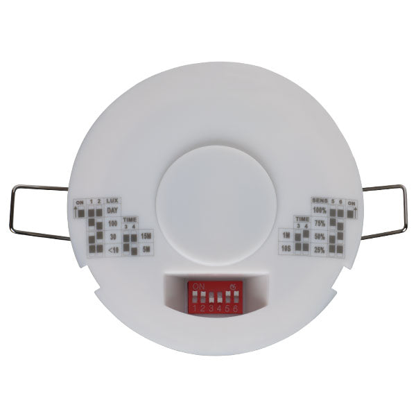 Bell 70400 Foxbridge IP20 2-in-1 Flush/Surface Mount Microwave Sensor with Life Presence Detection