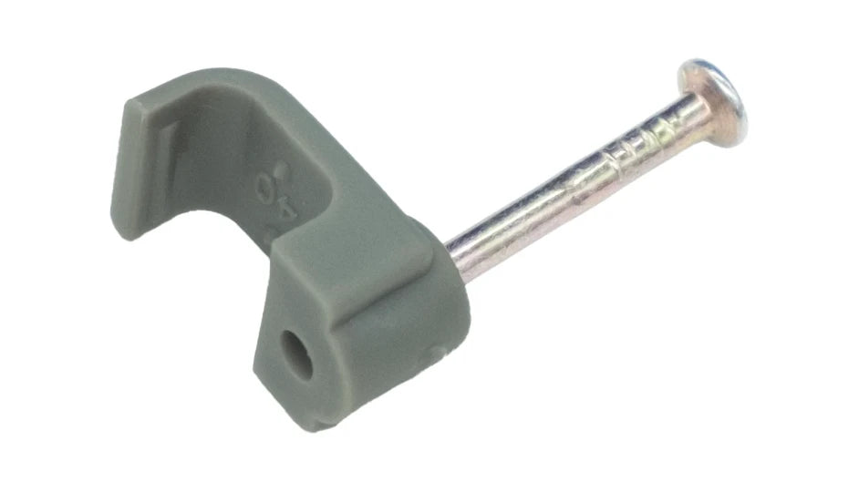 Deta Tower 70CGKF25 2.5mm Single T&E Cable Clip Grey (Box of 100)