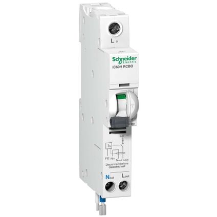 Schneider A9D31816 Type B 16A 30MA 10KA RCBO