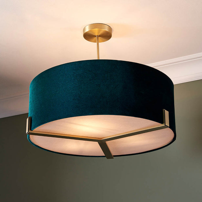 Endon Lighting 95839 Hayfield 3lt pendant  (bulb not included)