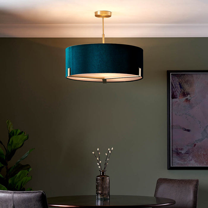 Endon Lighting 95839 Hayfield 3lt pendant  (bulb not included)