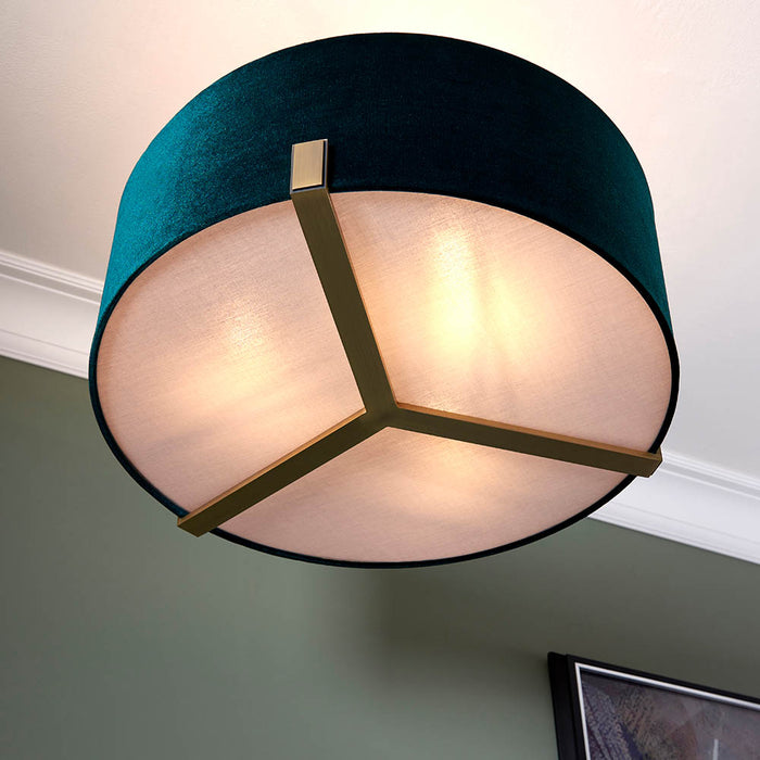 Endon Lighting 95839 Hayfield 3lt pendant  (bulb not included)