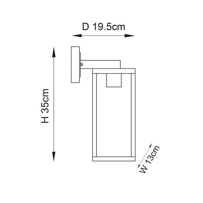Endon Lighting 96917 Hamden Wall Light