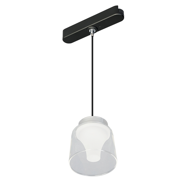 Aurora Lighting 298230 Matyk™ 48V Slim Magnetic 4W Clear Pendant Track Light