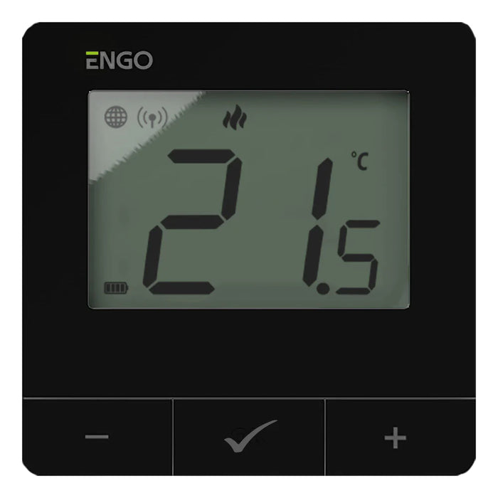 Engo E20I-B-UK Wireless Smart Thermostat - Black