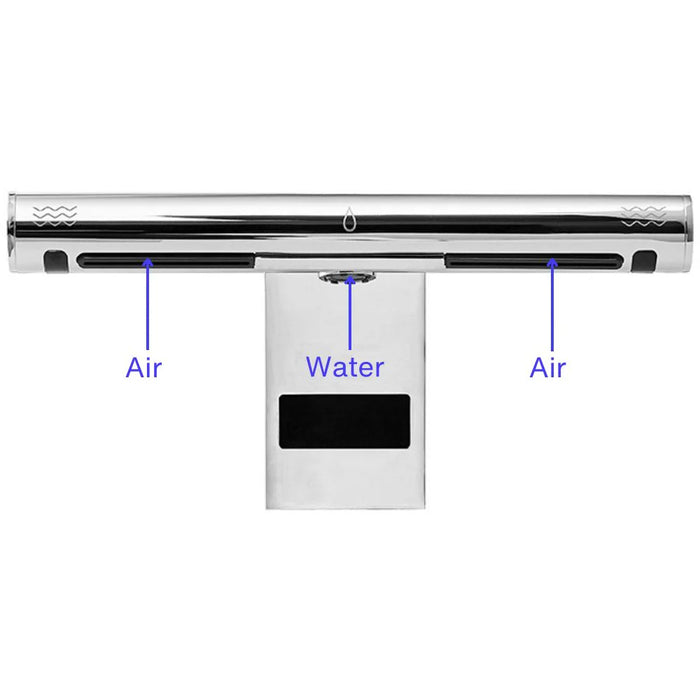Dryflow DFADDM03 AquaDry Wash & Dry 2 in 1 Over The Sink Tap Hand Dryer