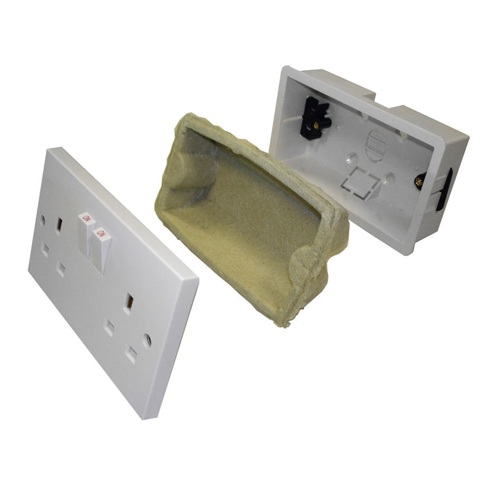 Astroflame AFFRASOCDIN 2 Gang Fire and Acoustic Box Seal