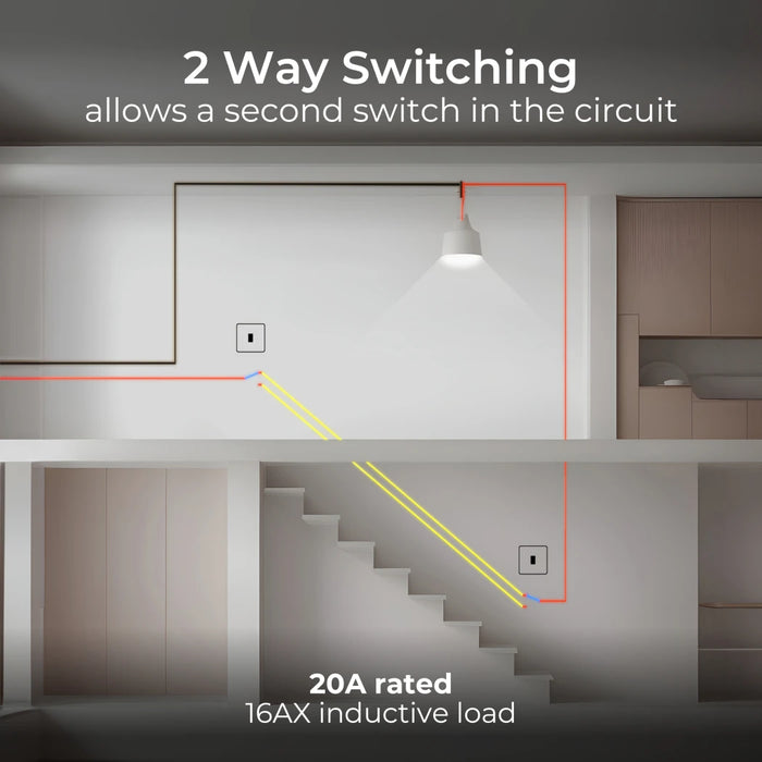 BG NAB12 NEXUS METAL ANTIQUE BRASS SINGLE SWITCH, 20A 16AX 2 WAY