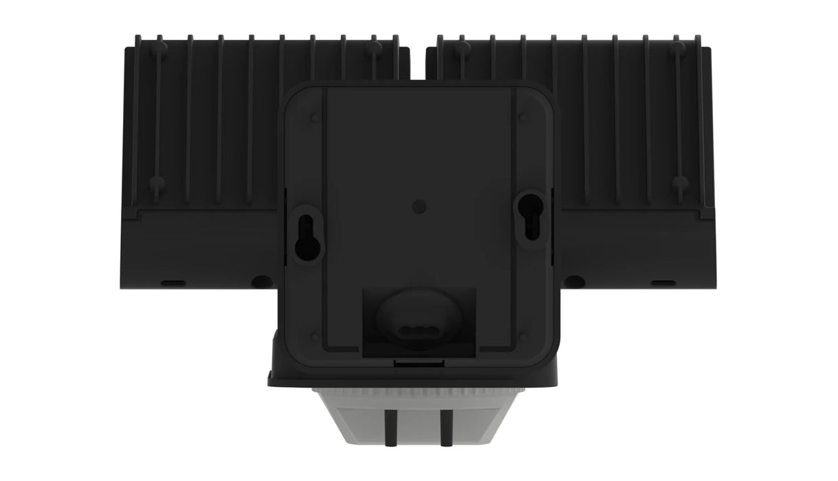 BrackenHeath BR3553 iSpot Swivel Floodlight IP65 with PIR Twin 220-240V Black