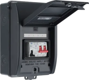 BG CFEV6 100A Main Switch, 40A MCB, Type 2 SPD EV Circuit Protection