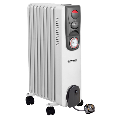 Oedro Radiator CED CR2T Oil Filled Radiator 2000W with Timer & Thermostat ...