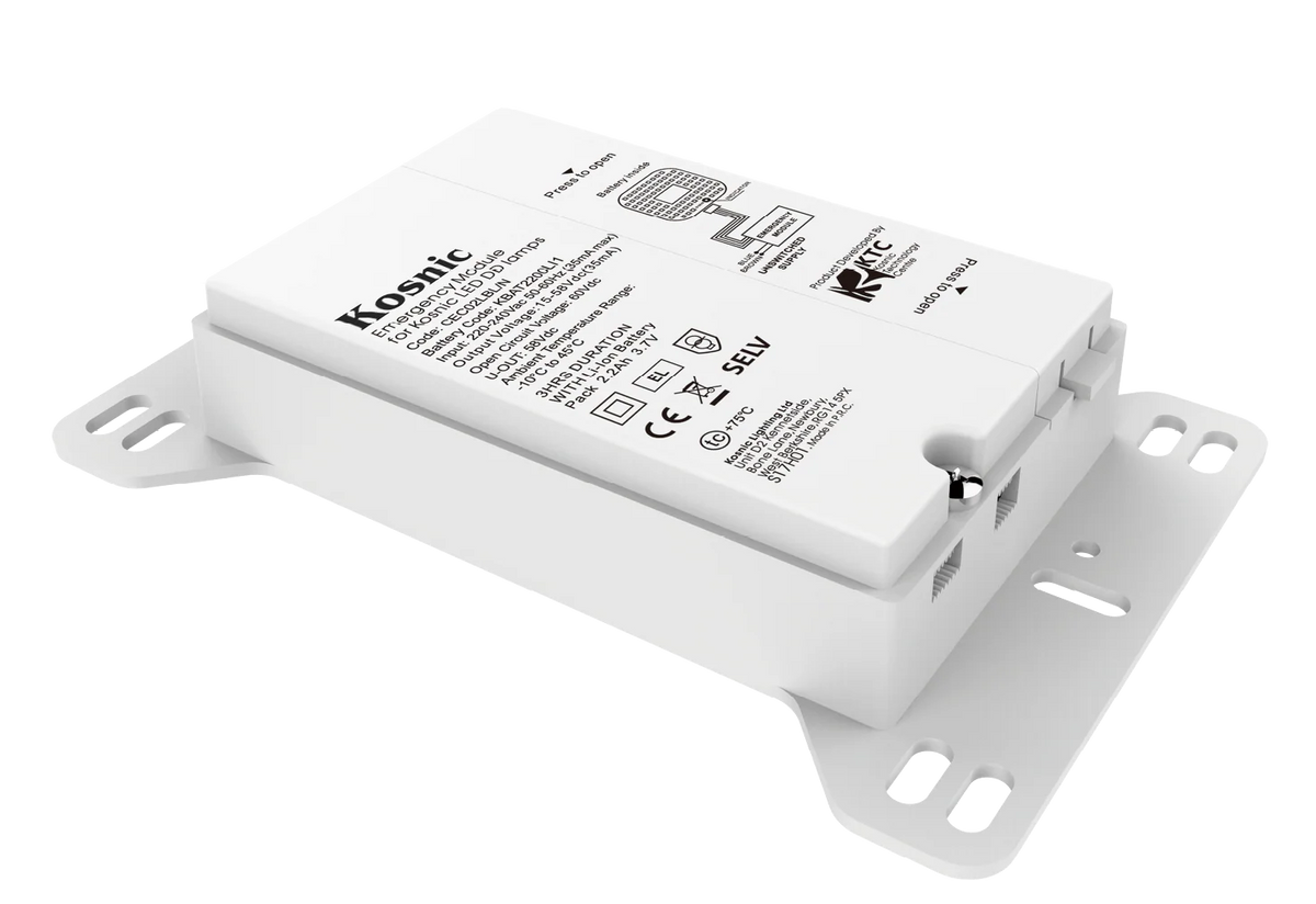 Network Module Whi Kosnic EMDD202/ST EME 2 Duo 2W Manual & Self-Test Emergency Module Whi ...