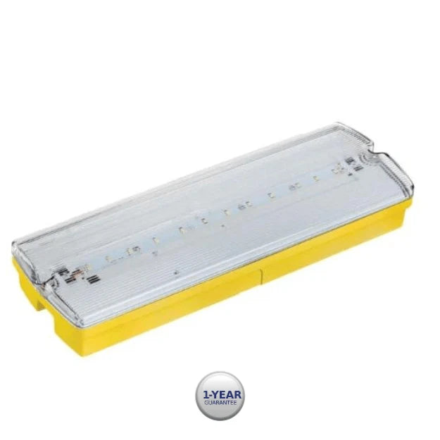 Briticent E9600 110V, 3W, IP65, Emergency Bulkhead -
