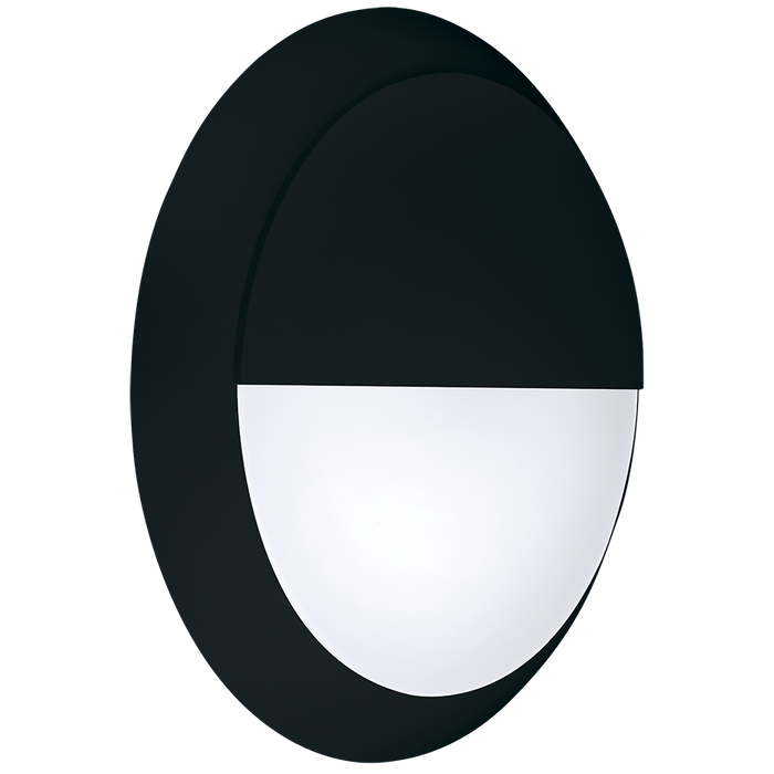 Eterna E02LNACIB  8/14/16W Lina Power CCT Switchable IP66 Bulkhead Eyelid Black