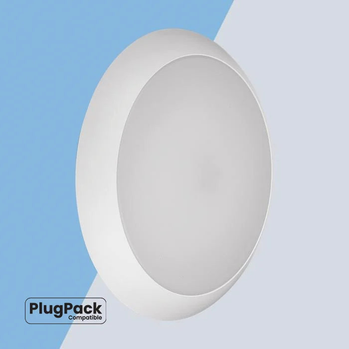 Eterna E02LNACW 8/14/16W Lina Power CCT Switchable IP66 Bulkhead White