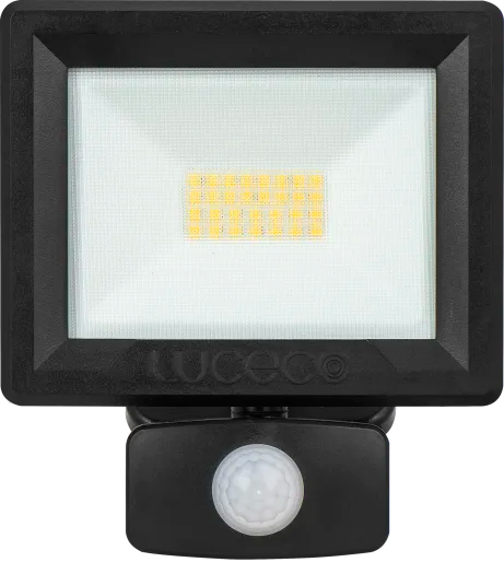 Luceco EFLD20B40P 20W 4000K Ball Joint with PIR Floodlight