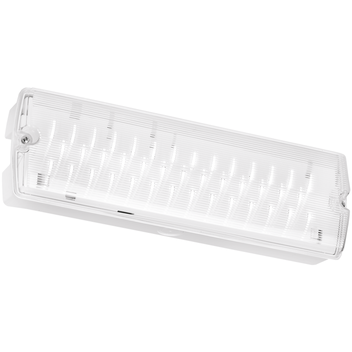 Eterna EMLED3M Led Maintained Emergency Bulkhead with Signs Directive Legend Set