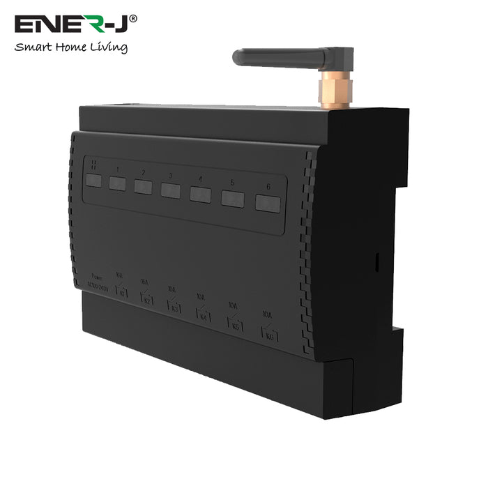 Ener-J WS1031 Smart WiFi RF Receiver 6 Channel Relay Switch Module App Voice Control