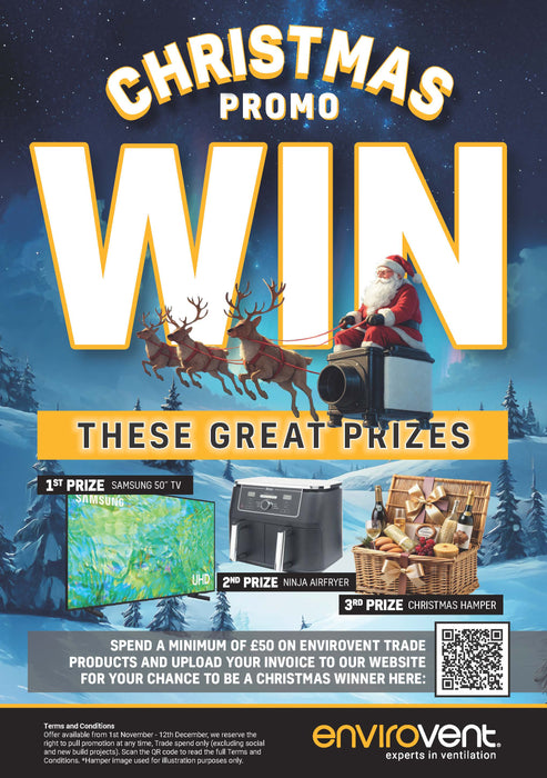 Envirovent SIL100T 100mm Ultra Quiet WC & Bathroom Extractor Fan