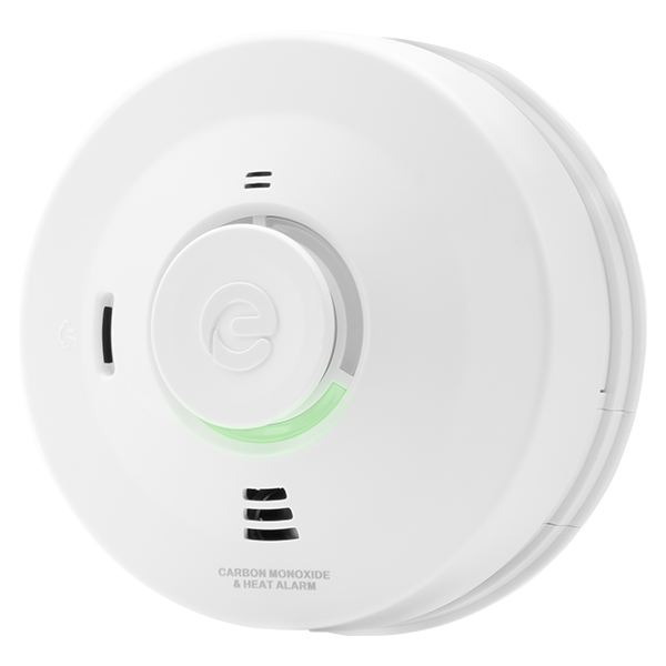 ESP ES1CHLV Carbon Monoxide & Heat Alarm (Mains Powered - Sealed Battery)