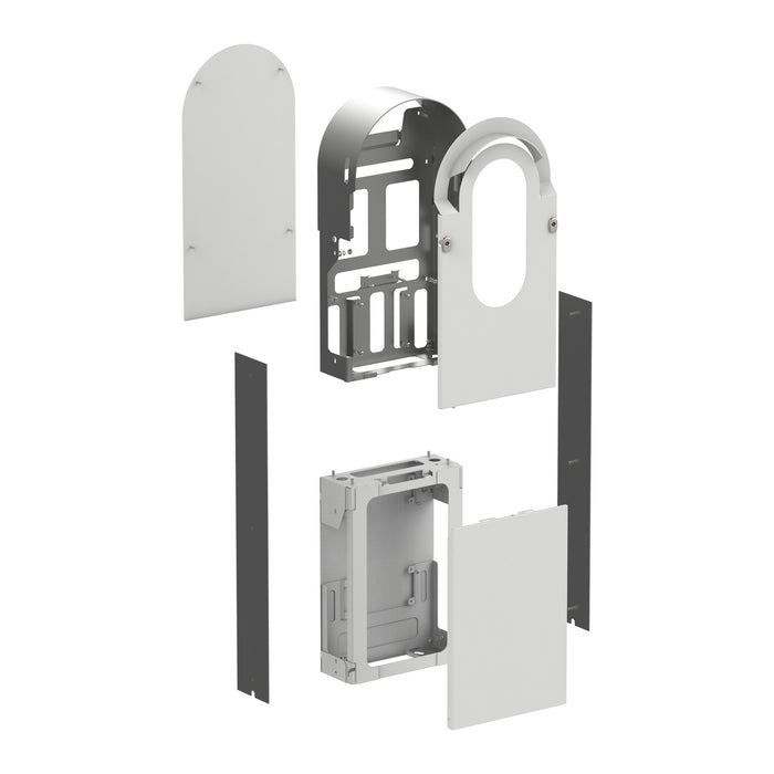 Schneider EVA1RFKS1 EVlink Pro AC Metal Kit Enclosure Floor Standing