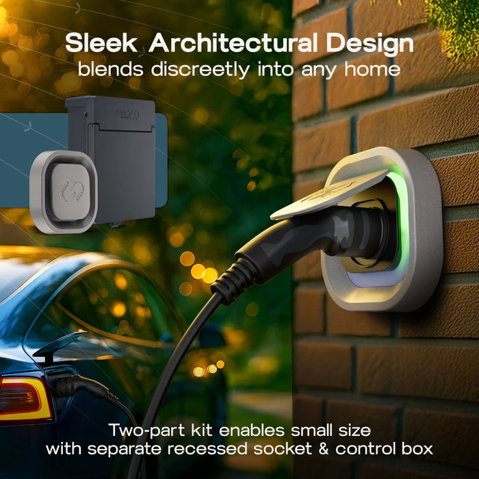 BG Sync Energy EVLS7MS Link Surface Socket EV Charger 7.4kW 32A with Wi-Fi